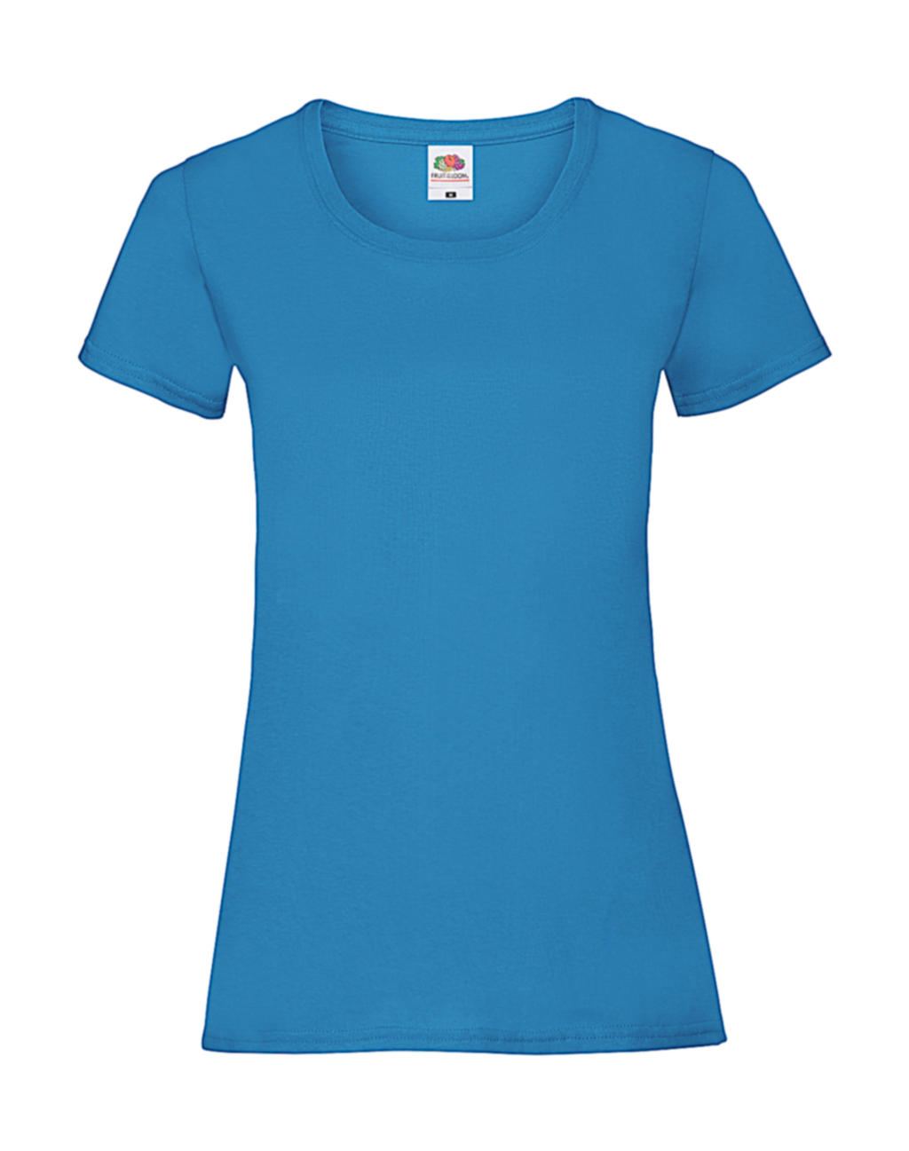 Camiseta pico mujer - fruit of the loom valueweight - 136. 01