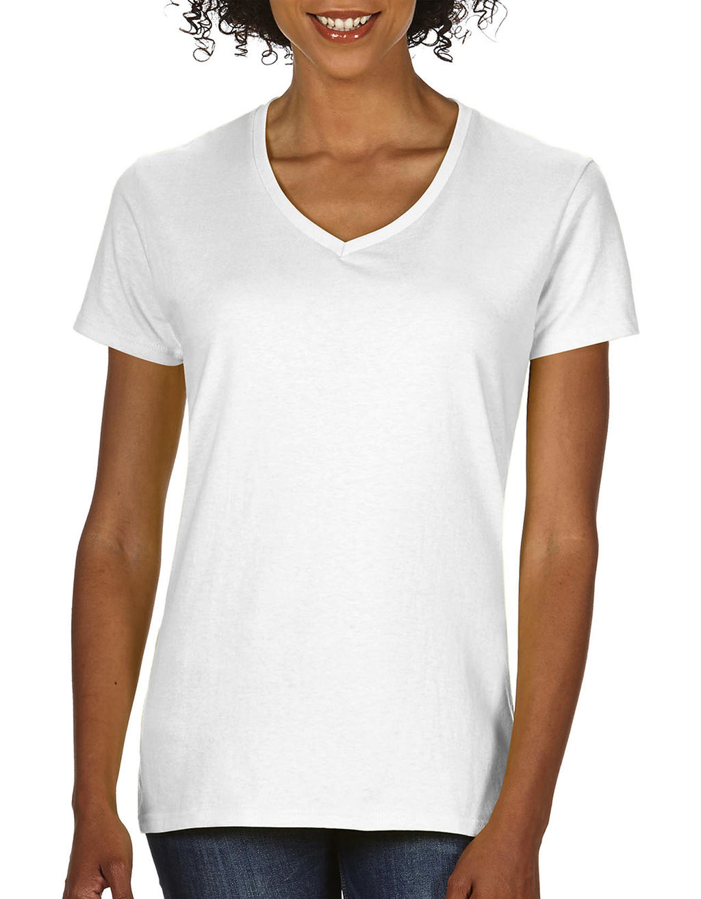 Gildan - camiseta mujer premium cuello v - 4100vl