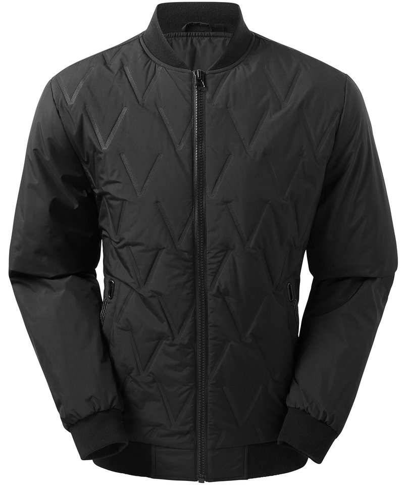 Custom insulated jackets - ts021 black ft