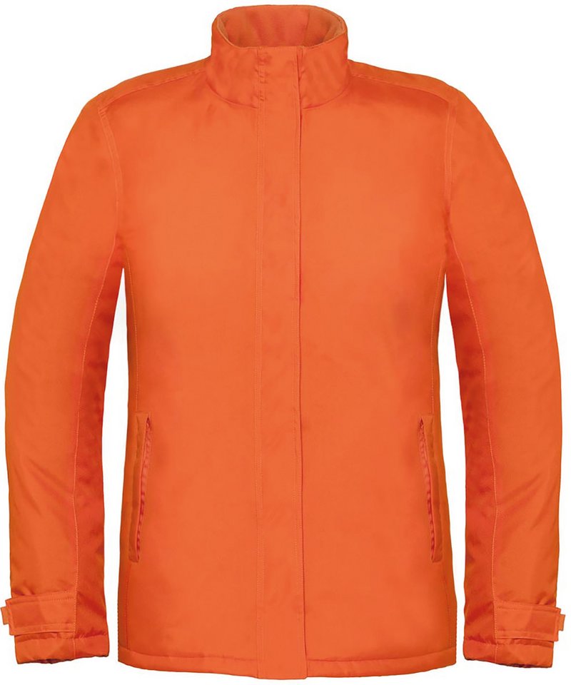 Personalised waterproof jackets - b603f orange ft