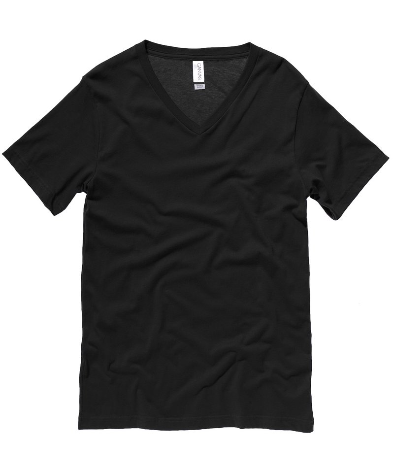 Personalised crew neck t shirts  - cv009 black ft
