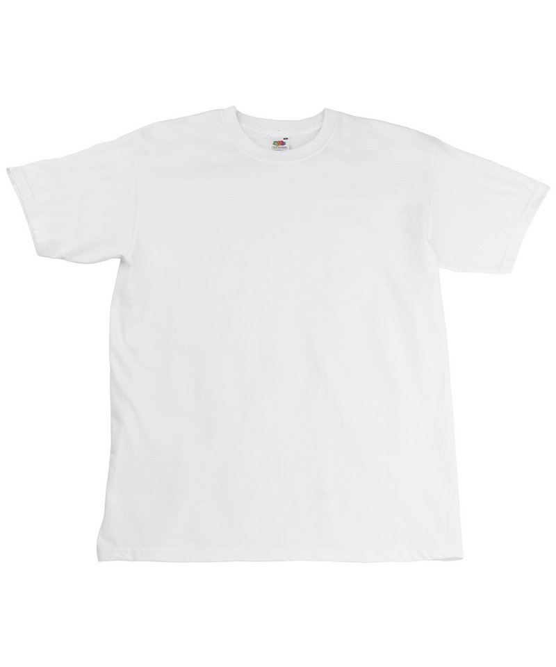 Personalised fruit of the loom t shirts - ss044 white ft