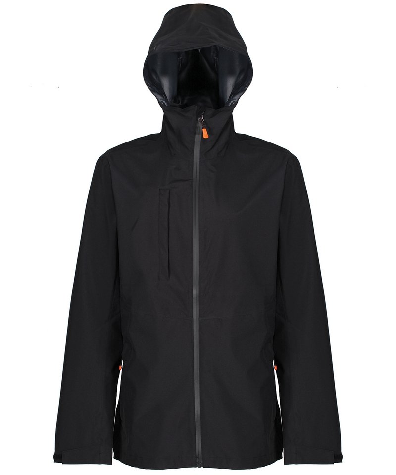 Personalised waterproof jackets - rg309 black ft