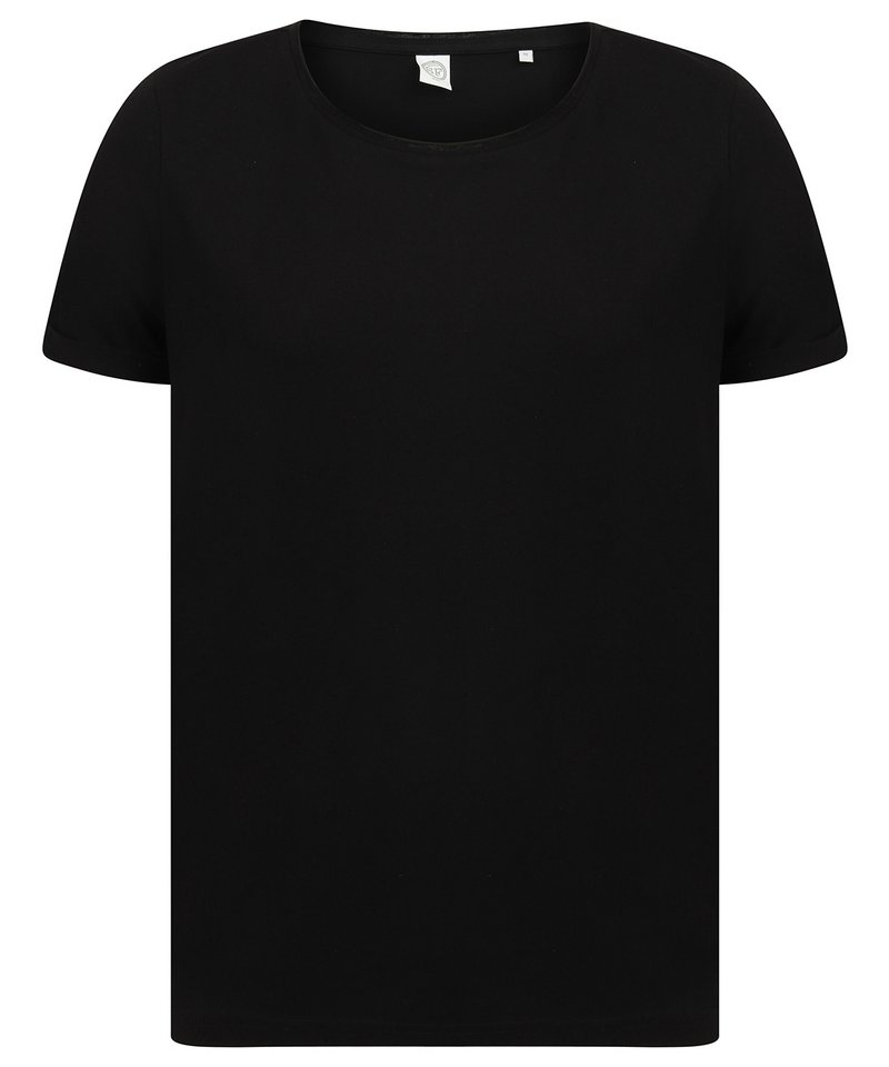 Personalised scoop t shirt - sf254 black ft